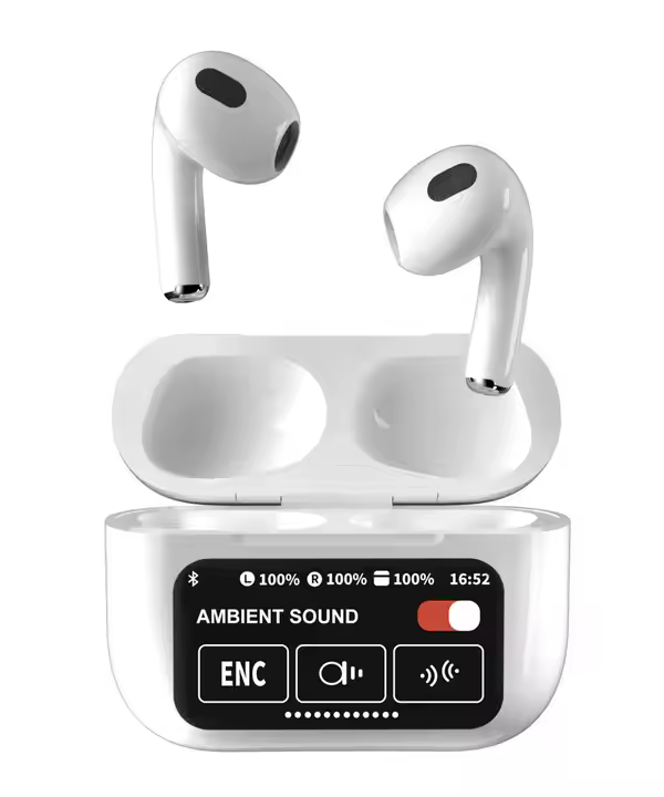 Airpod avec réduction de bruits et écran tactile